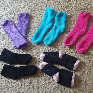 Fuzzy sock bundle